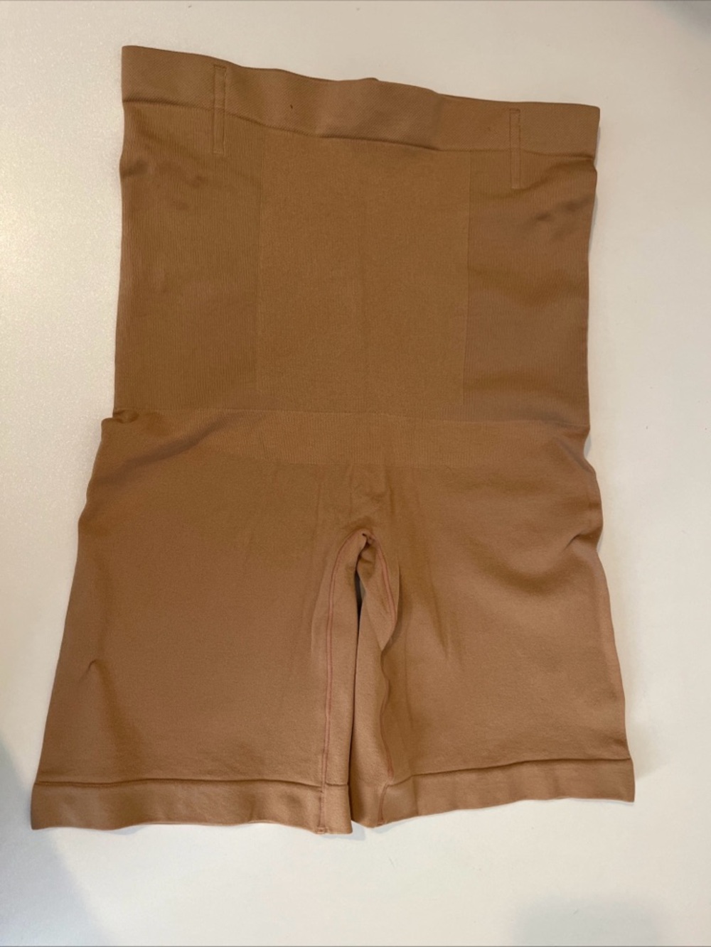 Shapermint High Waisted Body Shaper Shorts Tummy Control Shapewear Tan Plus 3x